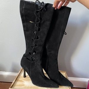 Black Heeled Boots